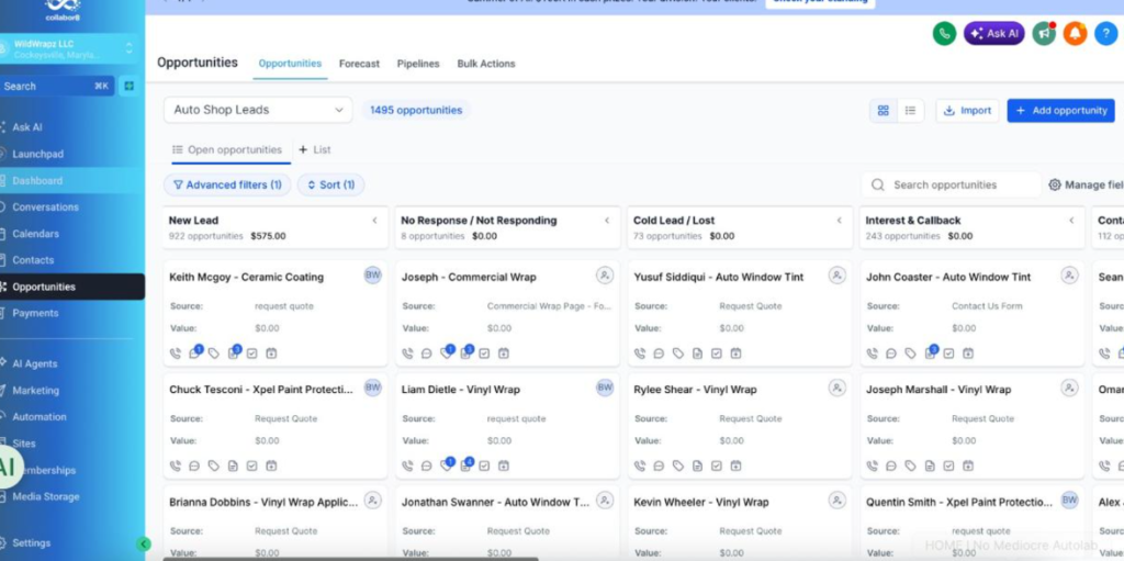 Google Search Console 528K impressions and clicks dashboard
