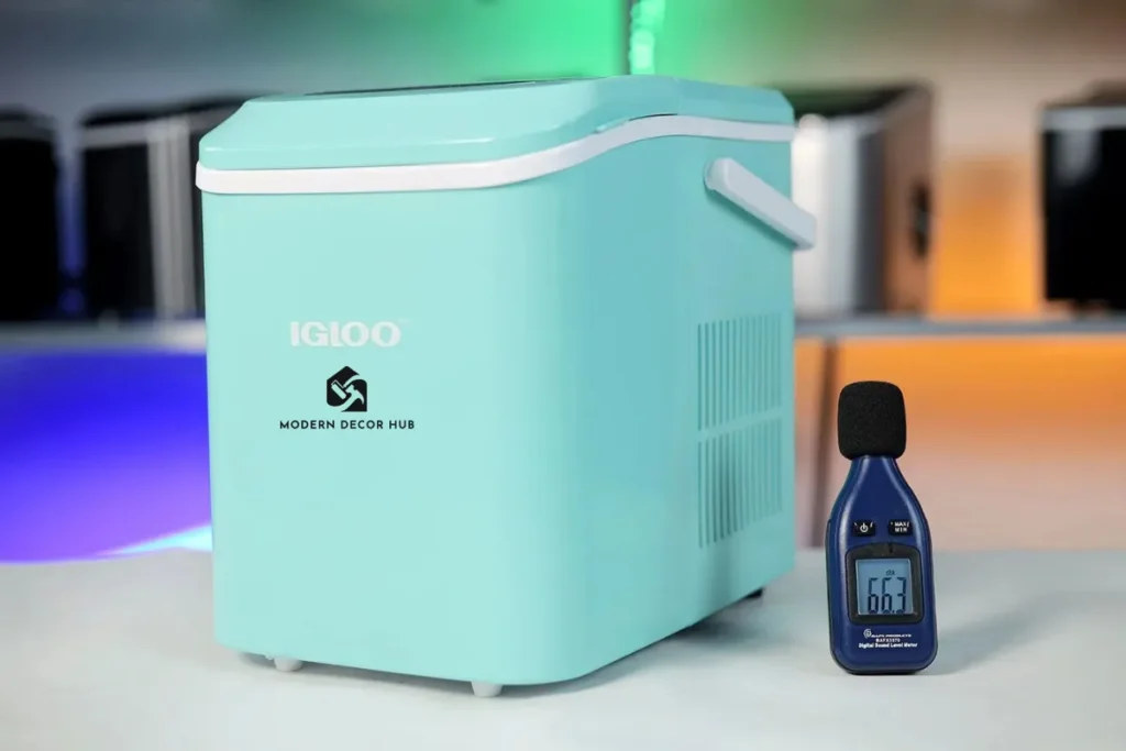 how to clean igloo ice machine