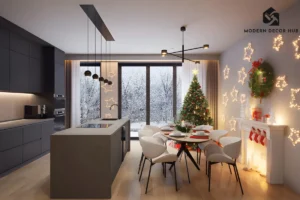 kitchen Christmas decor